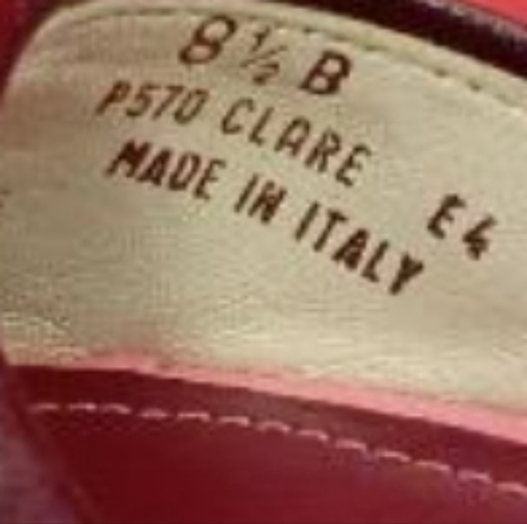 Women's Retro Vintage Pink Coach Heels, Size 8.5 - Picture 4 of 8